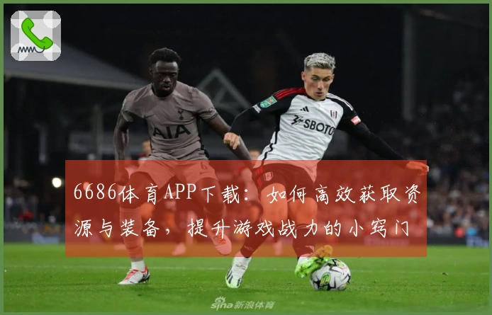 6686体育APP下载：如何高效获取资源与装备，提升游戏战力的小窍门